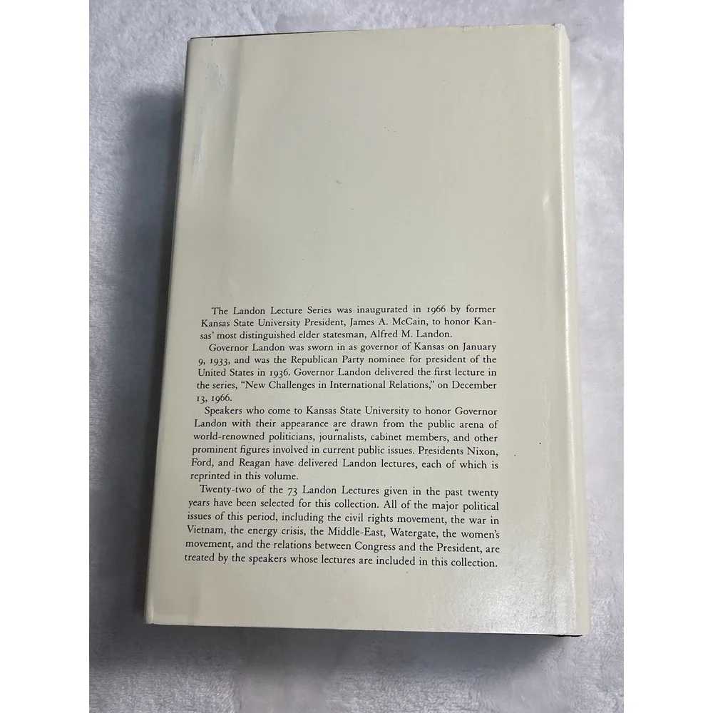 The Landon Lectures: Perspectives From The First 20 Years Special Ed. #89 Of 200